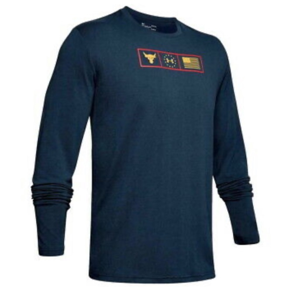 🆕💪🏽PROJECT ROCK UNDER ARMOUR SHIRT💪🏽🆕 - Picture 2 of 13
